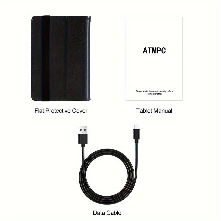 ATMPC 7-Inch for Android Tablet - Quad Core, HD IPS Display, Dual Cameras
