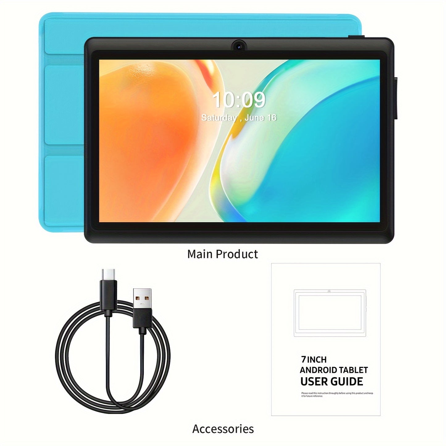 PRITOM 7 Inch Tablet 2GB RAN 32GB ROM Android 11 Tablet PC With Quad Core Processor