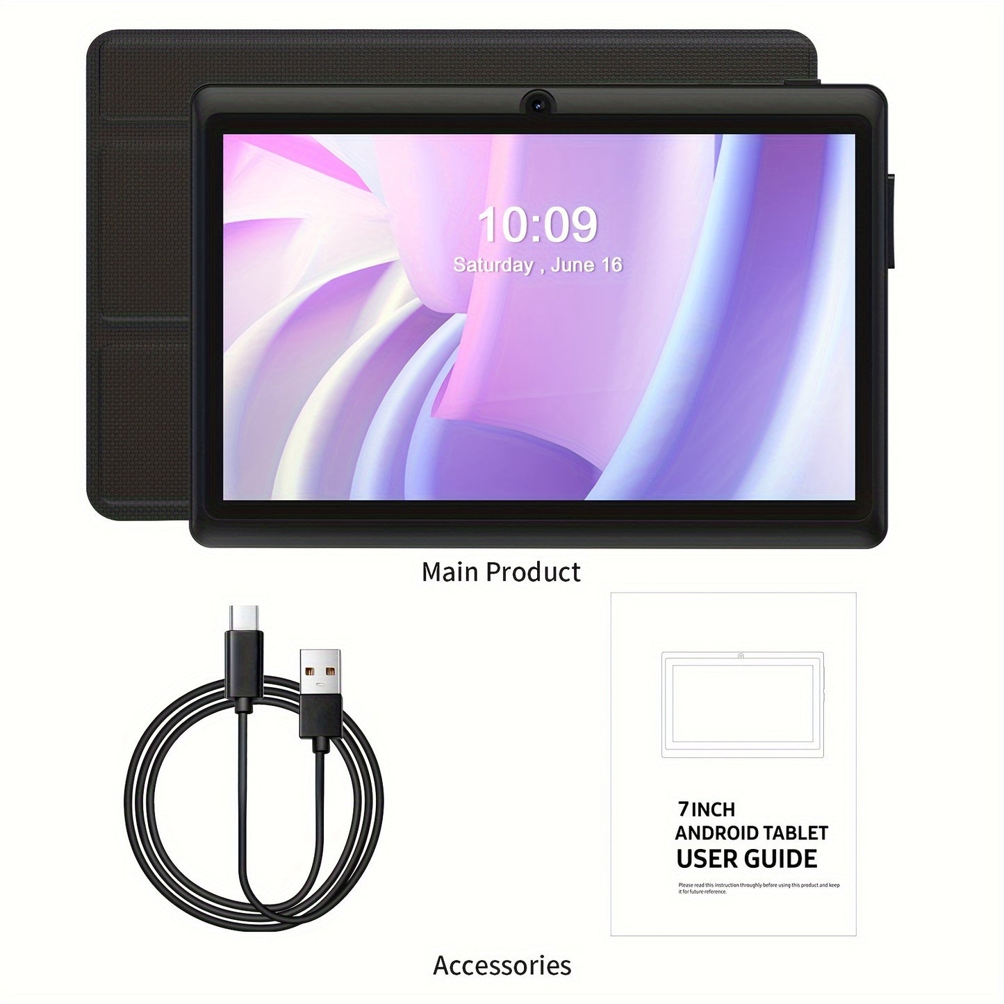 PRITOM 7 Inch Tablet 2GB RAN 32GB ROM Android 11 Tablet PC With Quad Core Processor