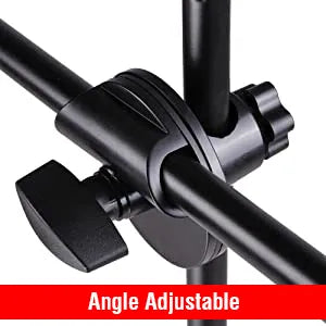 360 Degree Rotating + Dual Mic - MS DBL 5 Core Tripod Mic Stand Microphone Stands