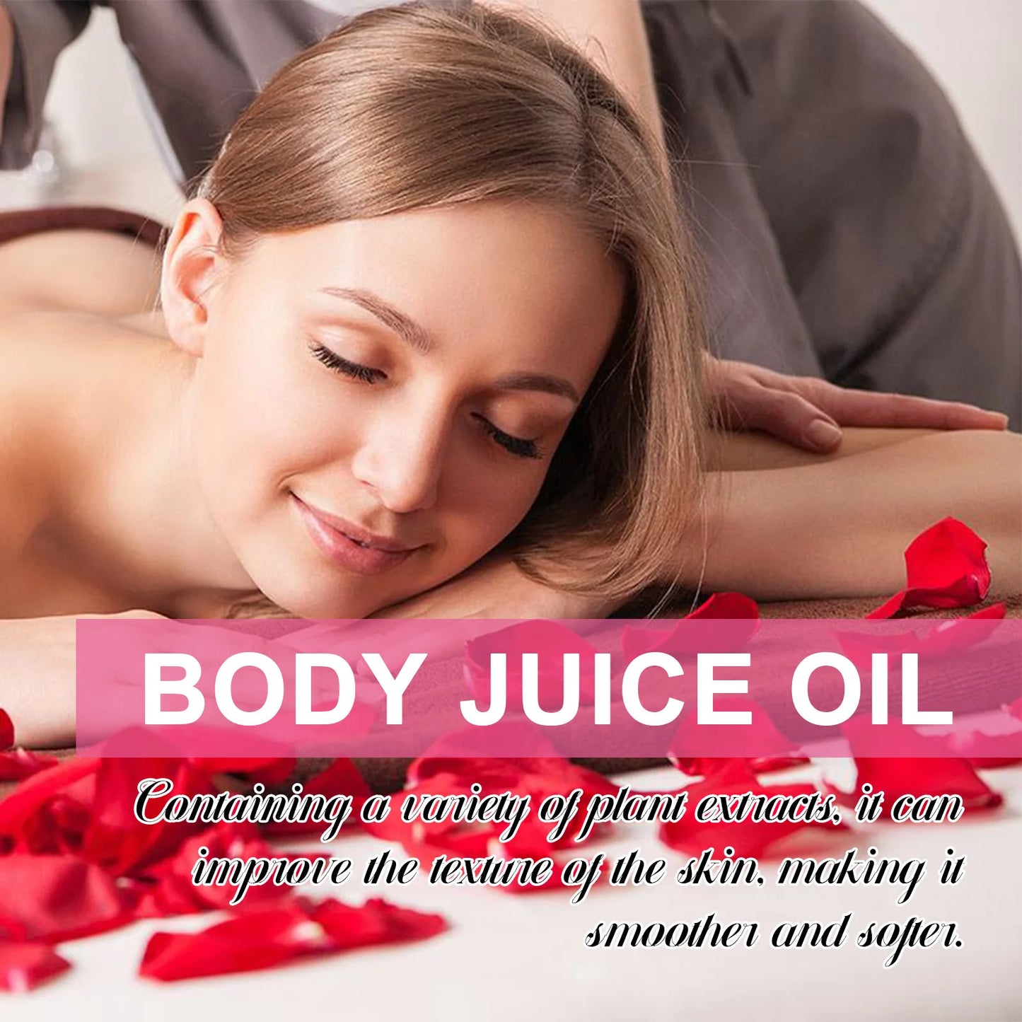 Body Juice Massage Oil Strawberry Serum Body Drops Oil Moisturize Body