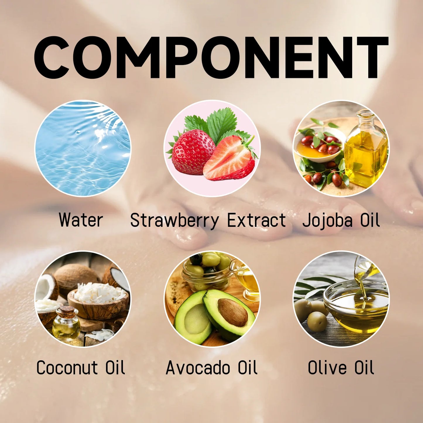 Body Juice Massage Oil Strawberry Serum Body Drops Oil Moisturize Body