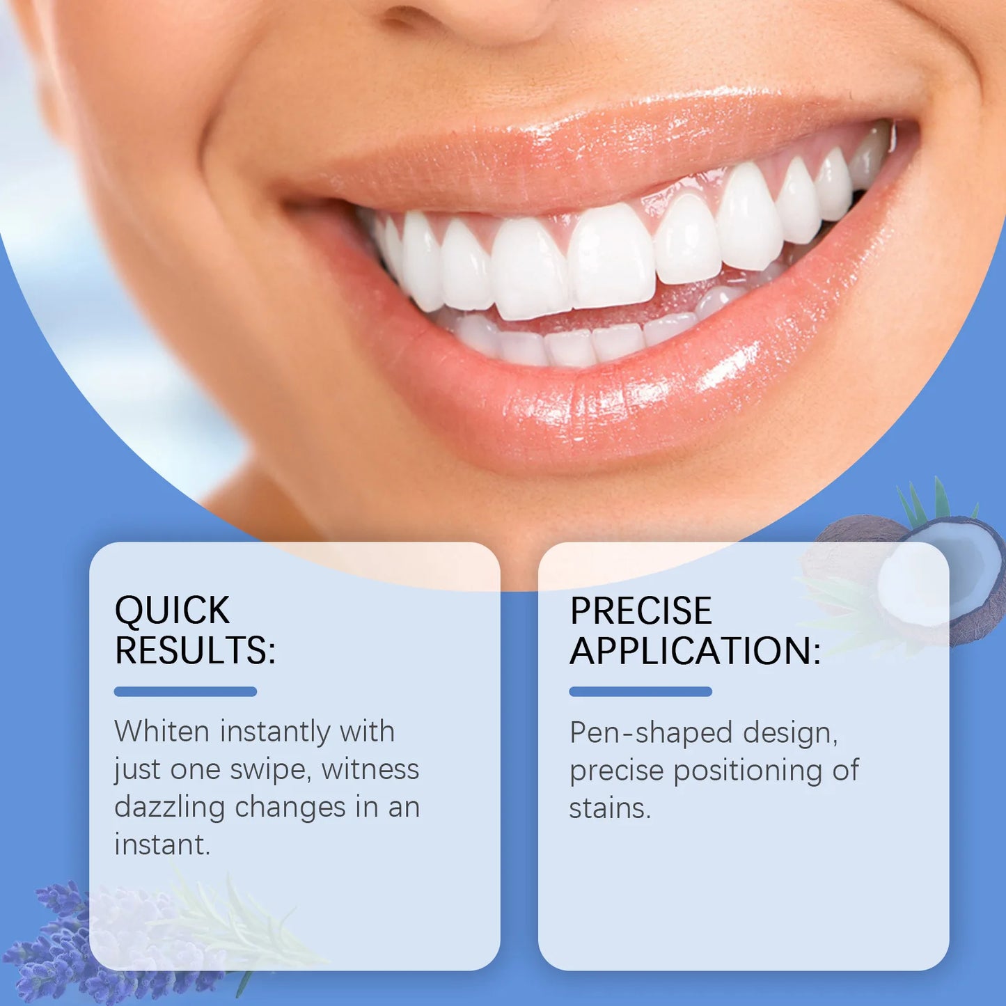 Oralhoe 3mlx2pcs Teeth Whitening Pen Stain Remove Dental Care