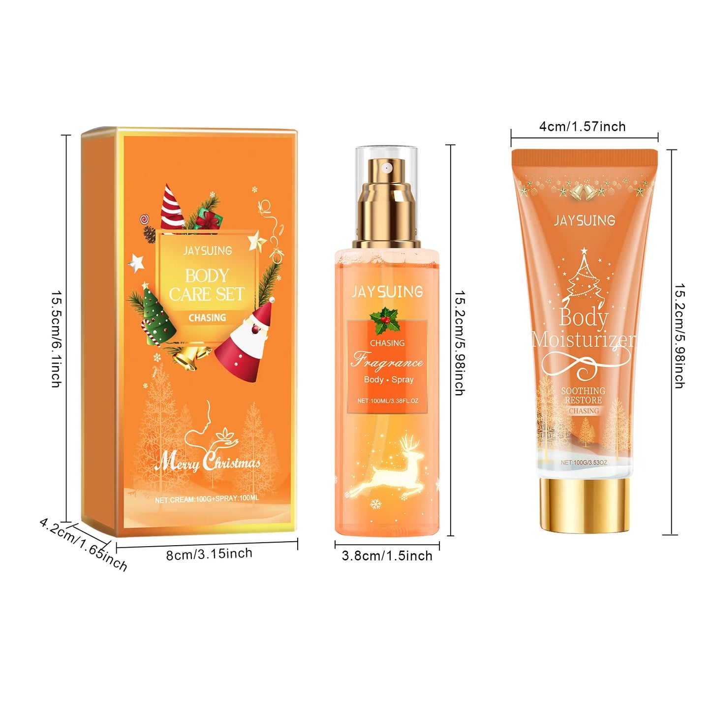 Scent Pheromone Body Care Set Fragrance Body Spray Lotion Moisturizing