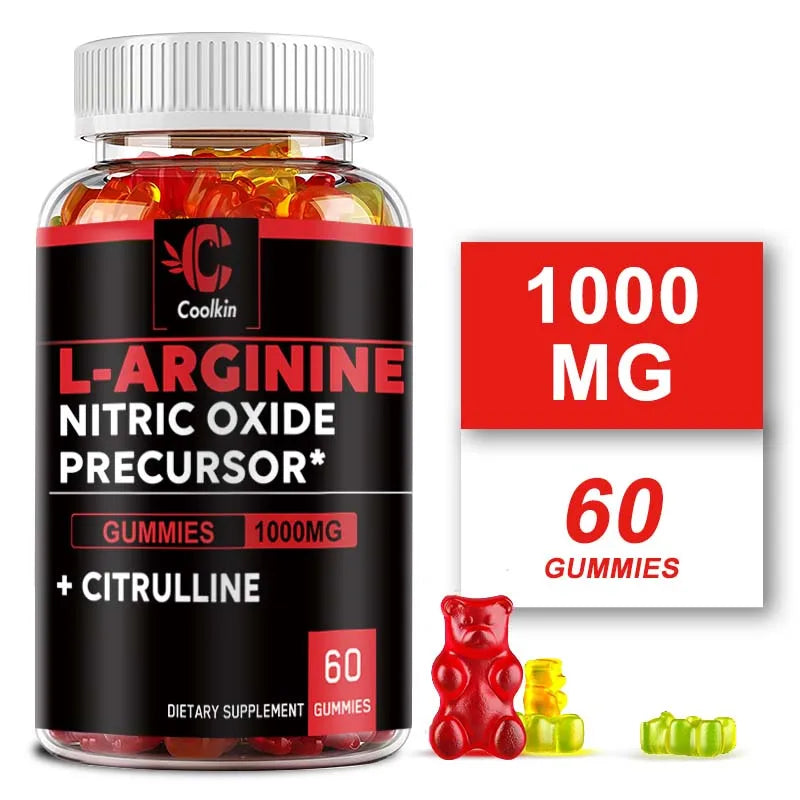 Endurance Support During Exercise, Build muscle mass - 60 Gummies
