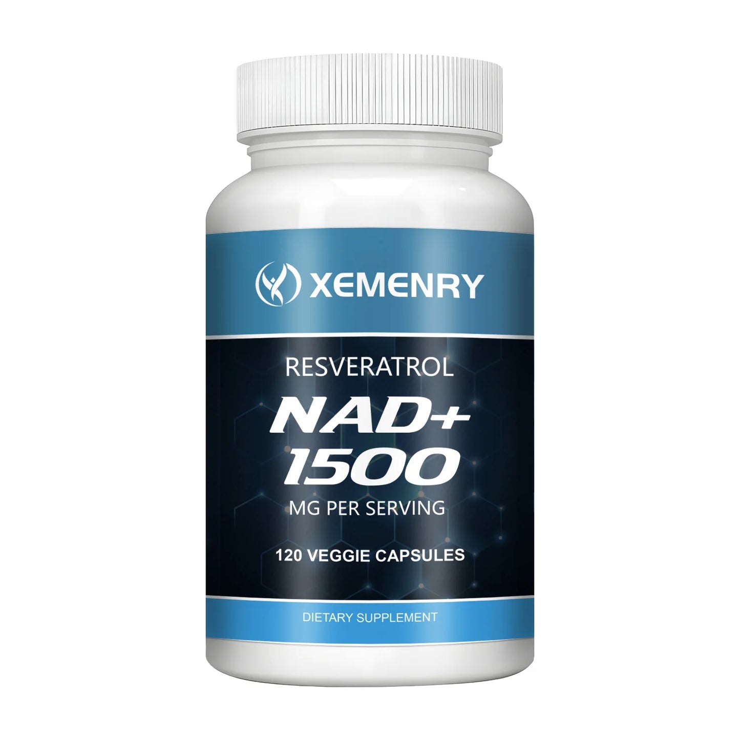 NAD+Supplements - with Resveratrol - Natural Energy Supplement, Support Cell Health