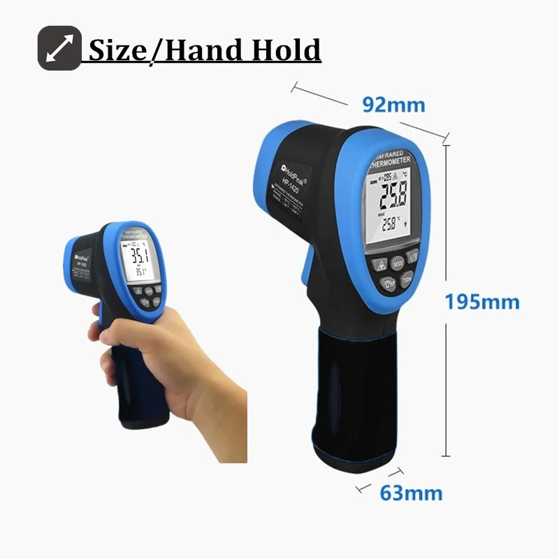 Thermometer -50-1500 Non-Contact IR Temperature Sensor Pyrometer
