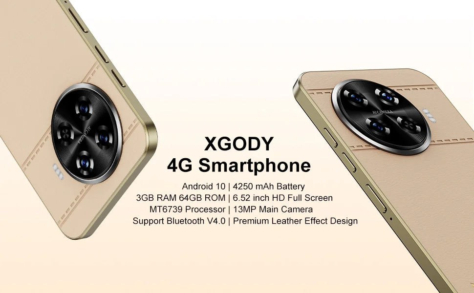 XGODY X31 New,Cell phone,6.5 inch,3GB RAM,64GB ROM,Smartphone Android,