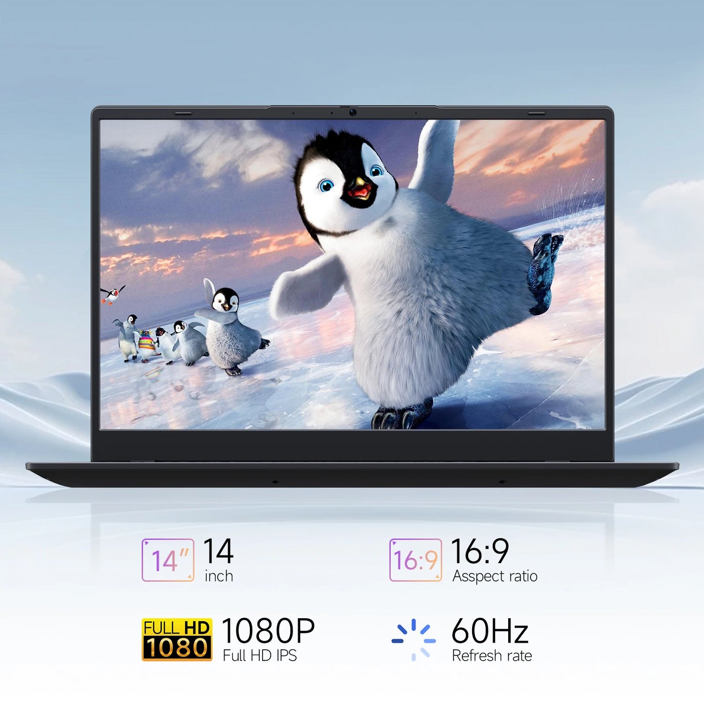 14 Inch Windows 11 Laptops pc New N4000 2.6Ghz 8GB RAM 256GB