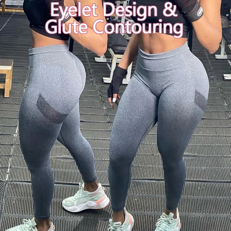 Butt Lifting Leggings Seamless Yoga Pants Push Up Tights Women Booty Workout