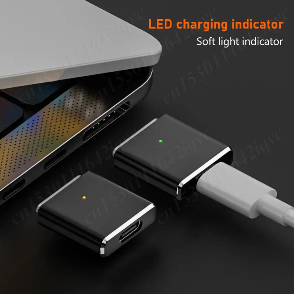 100W USB Type C to for Magsafe 3 Magnetic Charger Charging Adapter PD3. MacBook Air/Pro