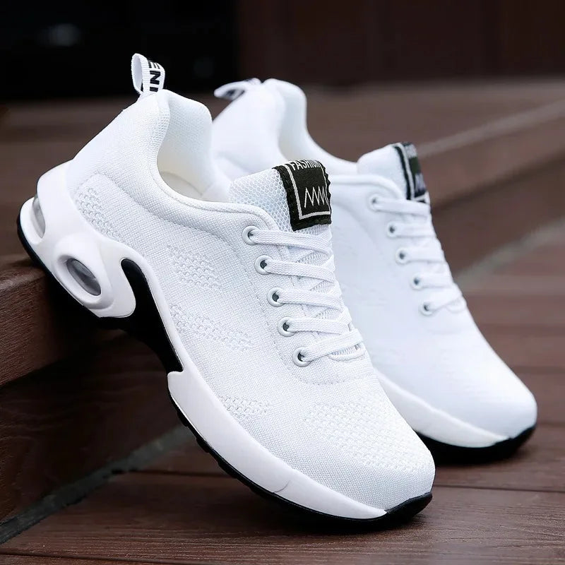 Women Sneakers Outdoor Running Air Cushion Sport Shoes Increase