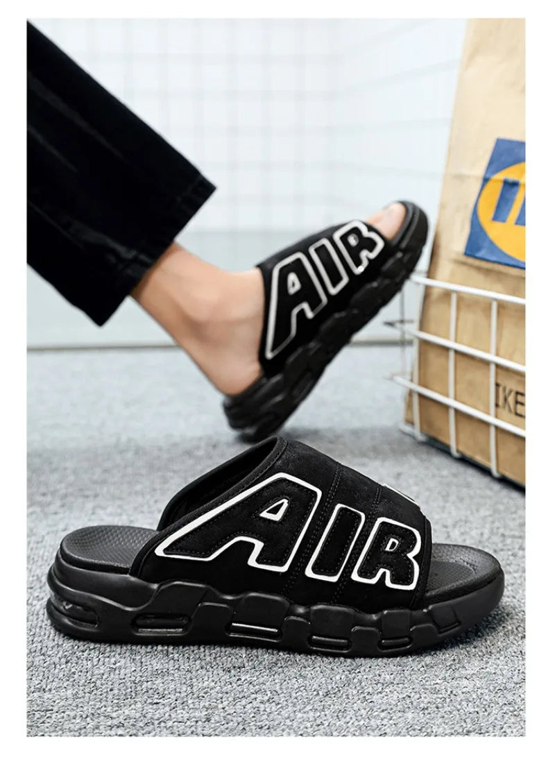 Men Slippers Man Air Cushion Designer Slippers Men's Flip Flops