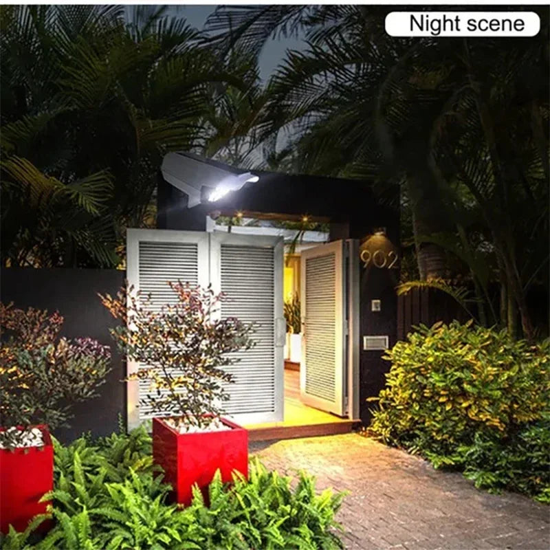 77LED Solar Light Simulation Security Dummy Camera Motion Sensor Outdoor
