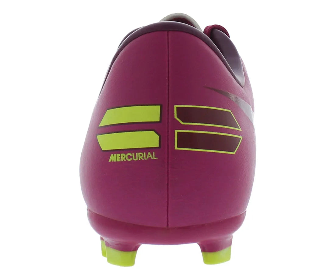 Nike Jr Mercurial Victory Iii Fg Boys Shoes Size 5, Color: Rave Pink/Neon