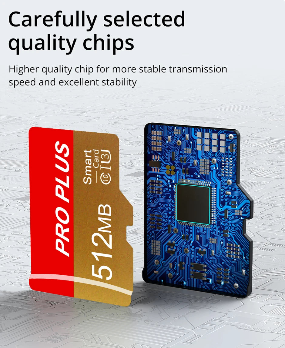 3PCS Memory Card 512MB 256MB 128MB 64MB With Adapter High Speed