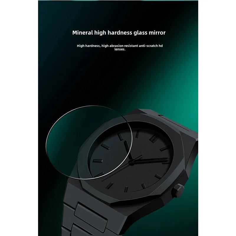 Hot DIY Plastic Strap Waterproof Quartz Men's Watch Style Fashion Brand Lightweight