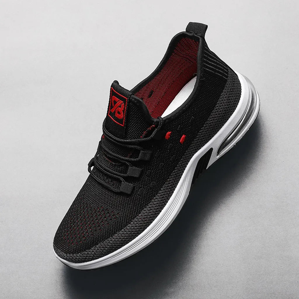 Men's Casual Shoes High Top Breathable Shoes Men Running Shoes Summer Sport