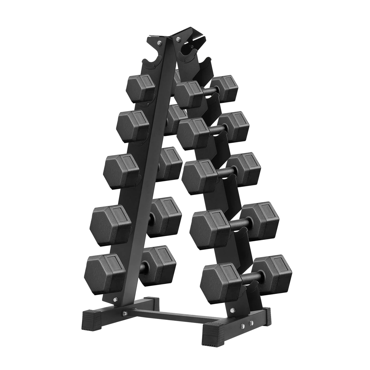 3-Tier Capacity 660 lbs Dumbbell Storage Rack Stand Multi-layer Hand-Held Dumbbell
