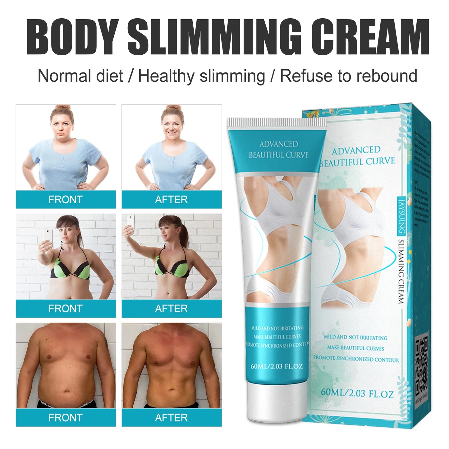 Advanced Beautiful Curve Slimming Body Care Mild Not Irritating Elastic