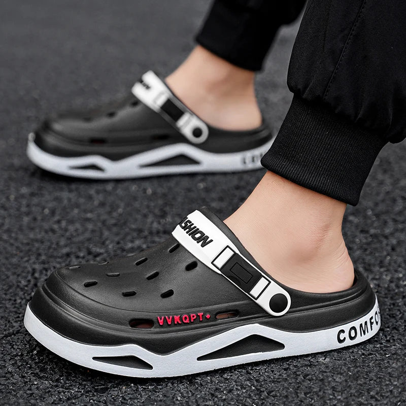 EVA Soft-soled Platform Slides Sandals Indoor Outdoor Walking Beach