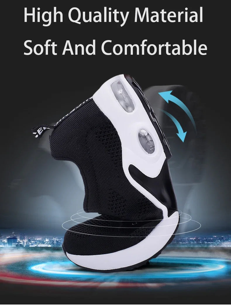 Women Sneakers Outdoor Running Air Cushion Sport Shoes Increase