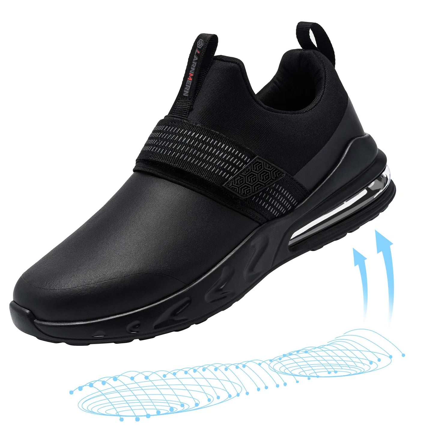 LARNMERN Waterproof Chef Shoes for Men SRC Slip Resistant Restaurant