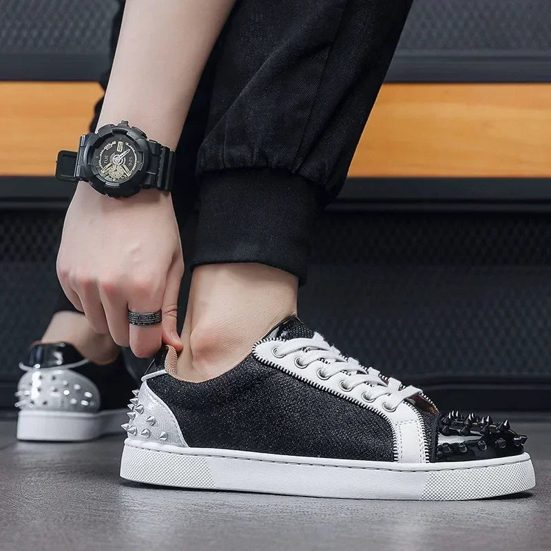 Fashion Men's Casual Shoes Leather Board Shoes for Men High Quality Classic