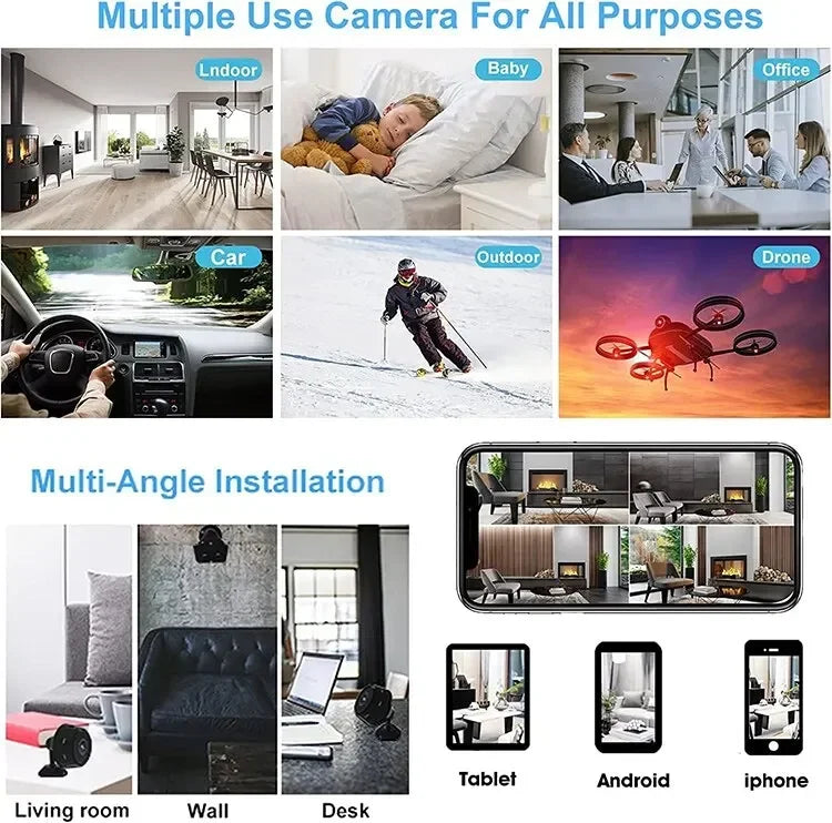 New A9 Mini Camera WiFi Wireless Security Protection Remote Monitor Camcorders