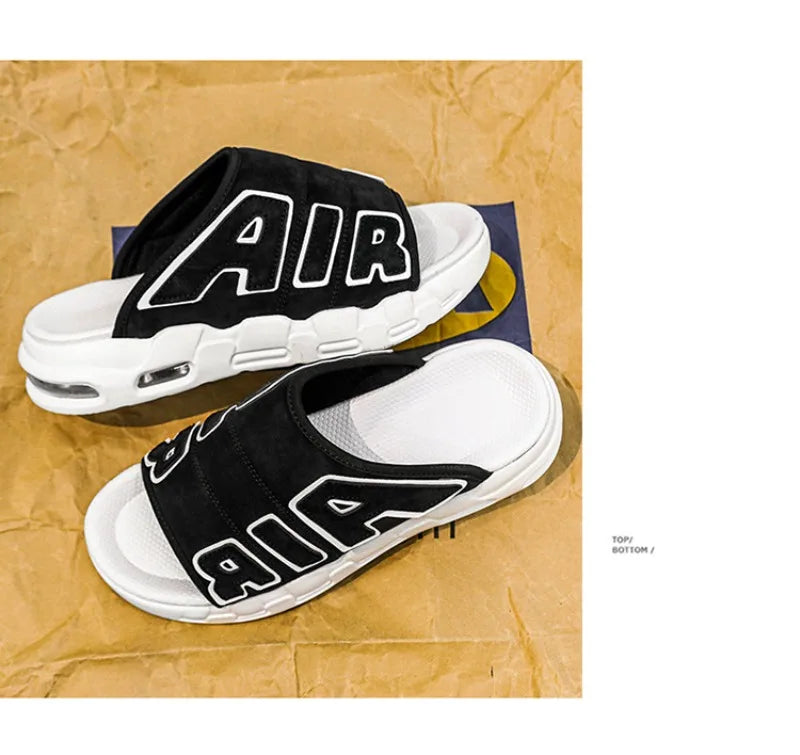 Men Slippers Man Air Cushion Designer Slippers Men's Flip Flops