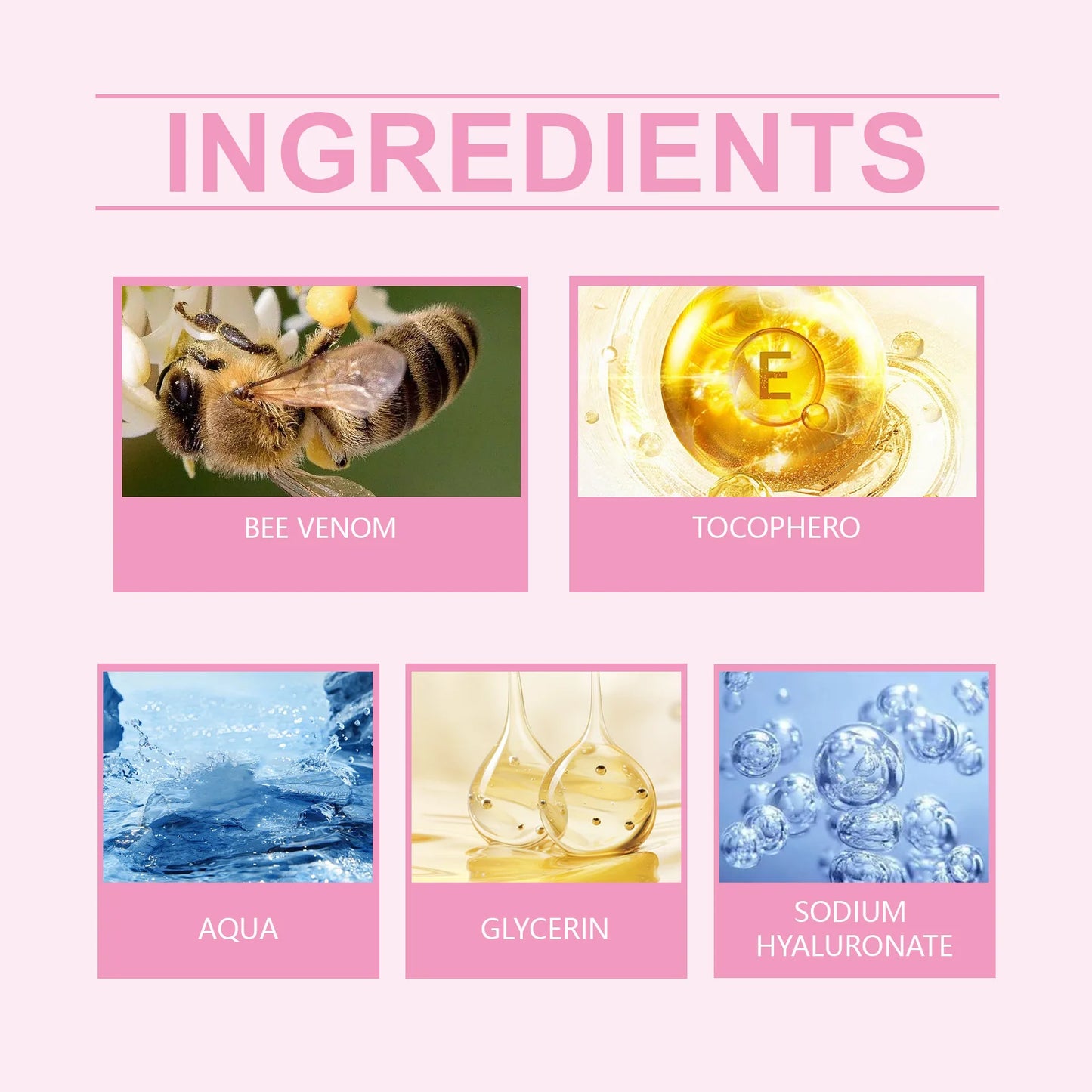 Bee Venom Butt Lift Cream Buttocks Firming and Shaping Sexy Body Massage Treatment
