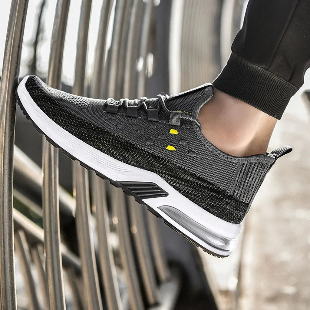 Men's Casual Shoes High Top Breathable Shoes Men Running Shoes Summer Sport