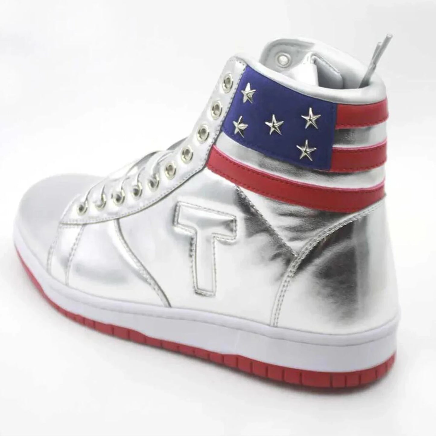 Gold Shoes Top Quality Big Size 47 48 Mens 2024 MAGA Golden