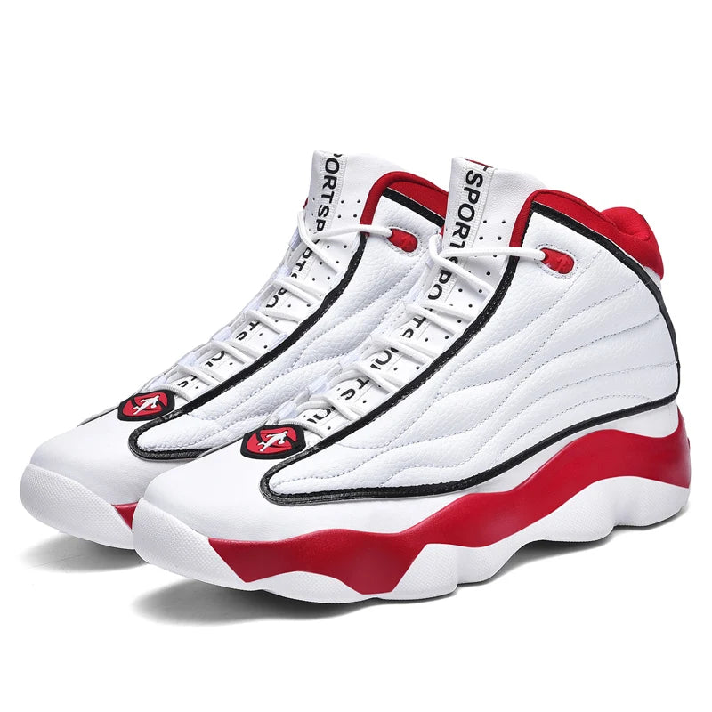 High Quality Basketball Shoes Men Sneakers Boys Basket Shoes Autumn High Top
