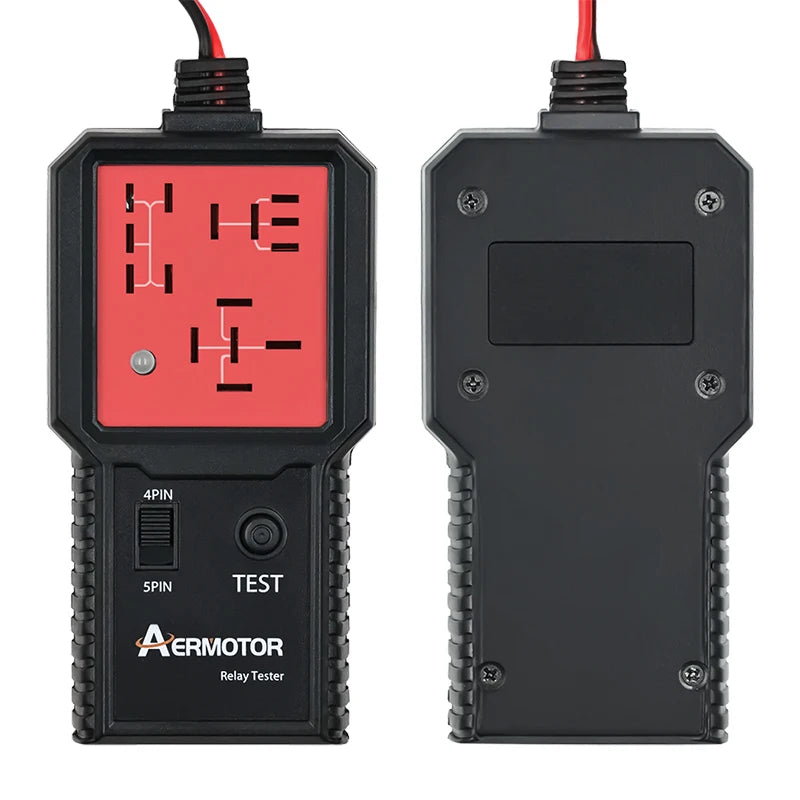 Aermotor 12-24V Car Relay Tester Electronic Automotive Relay Detector Auto Battery