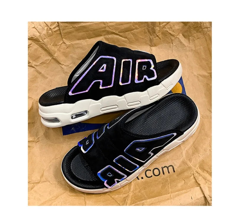 Men Slippers Man Air Cushion Designer Slippers Men's Flip Flops
