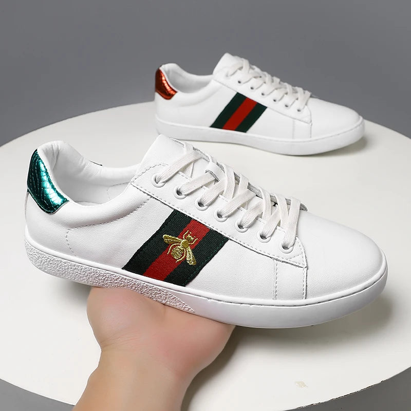 Leather Comfortable Walking Shoes Luxury Design Original Skate Shoes for Men
