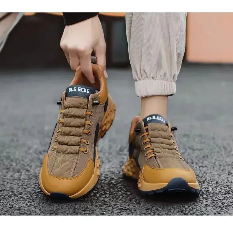 Stylish Men's Vulcanize Shoes for Leisure and Running Casual Sneakers