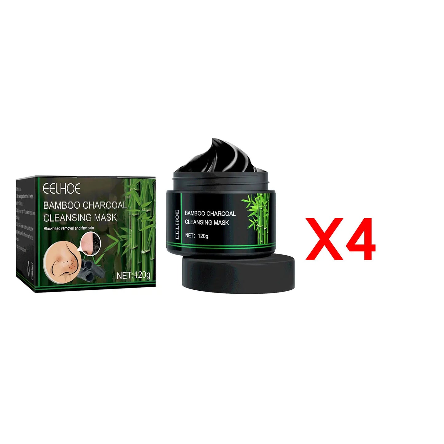 EELHOE Blackhead Remover Face Mask Oil-Control Nose Black Dots Peel off