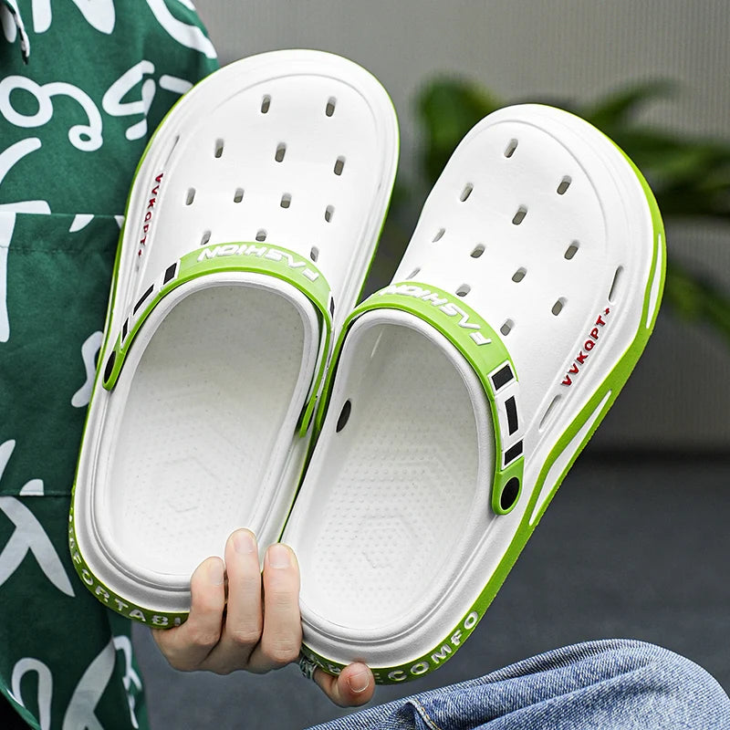 EVA Soft-soled Platform Slides Sandals Indoor Outdoor Walking Beach