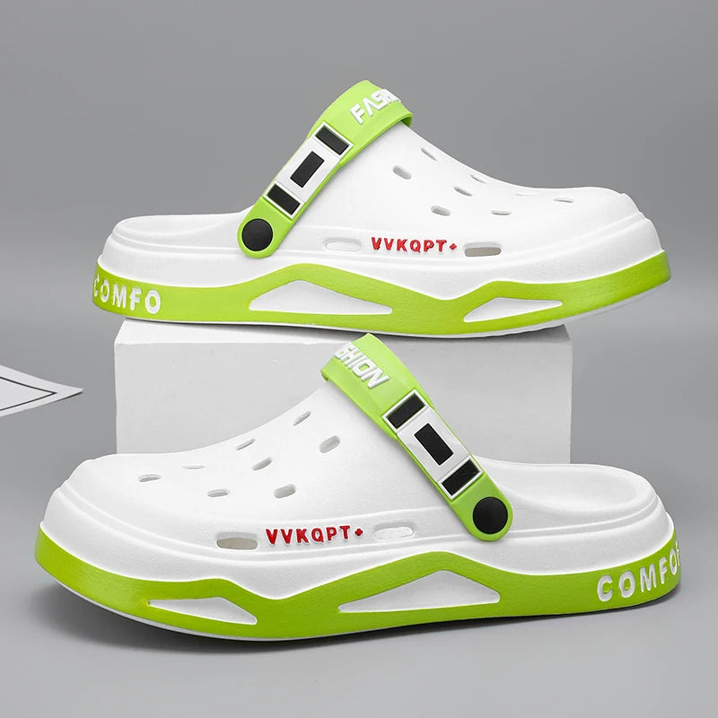 EVA Soft-soled Platform Slides Sandals Indoor Outdoor Walking Beach