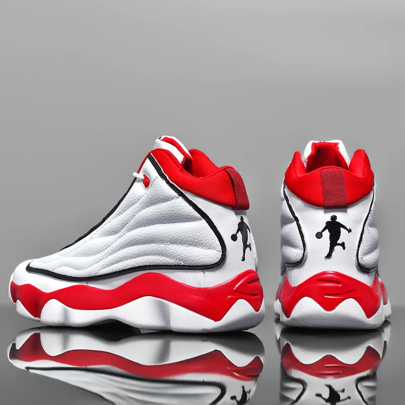 High Quality Basketball Shoes Men Sneakers Boys Basket Shoes Autumn High Top