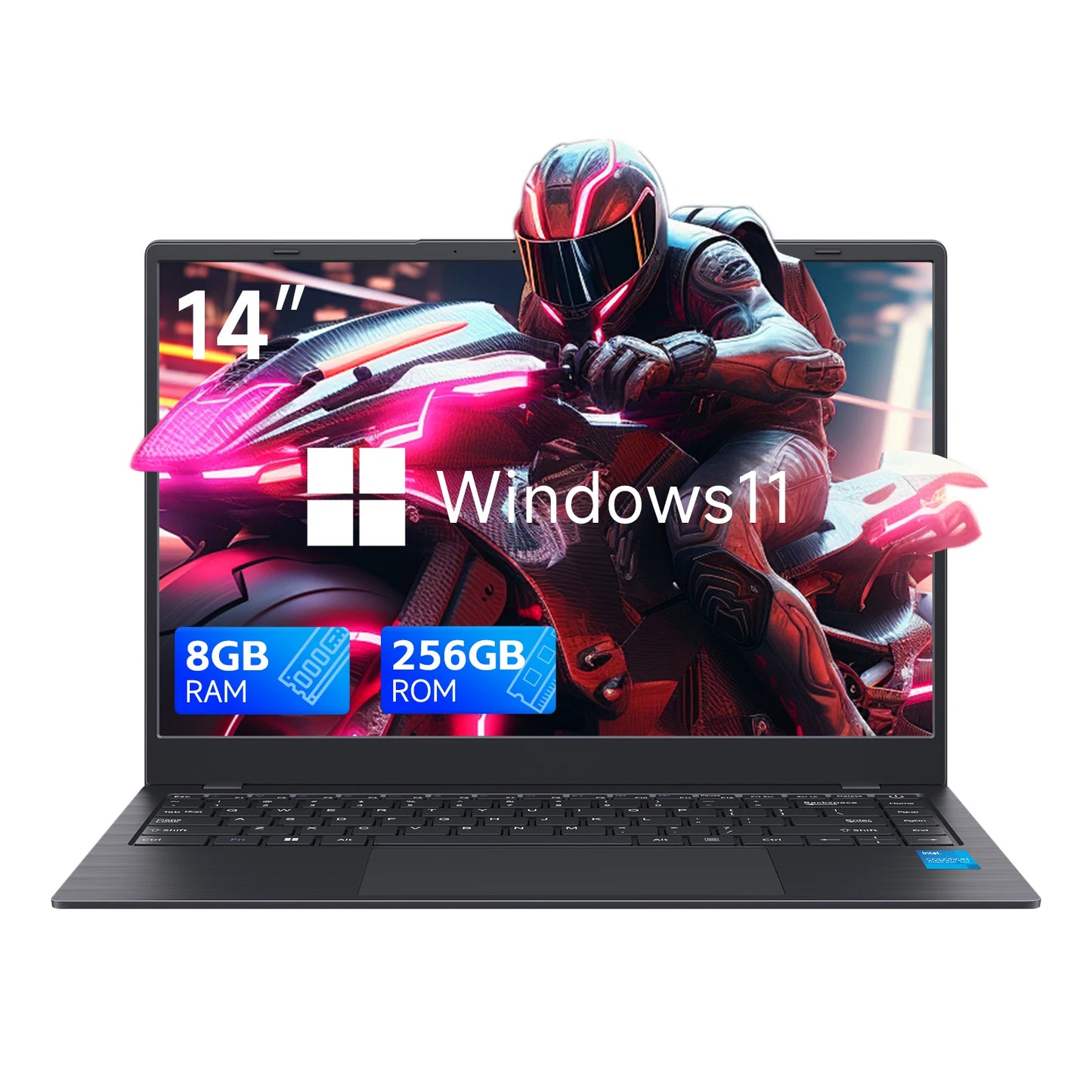 14 Inch Windows 11 Laptops pc New N4000 2.6Ghz 8GB RAM 256GB