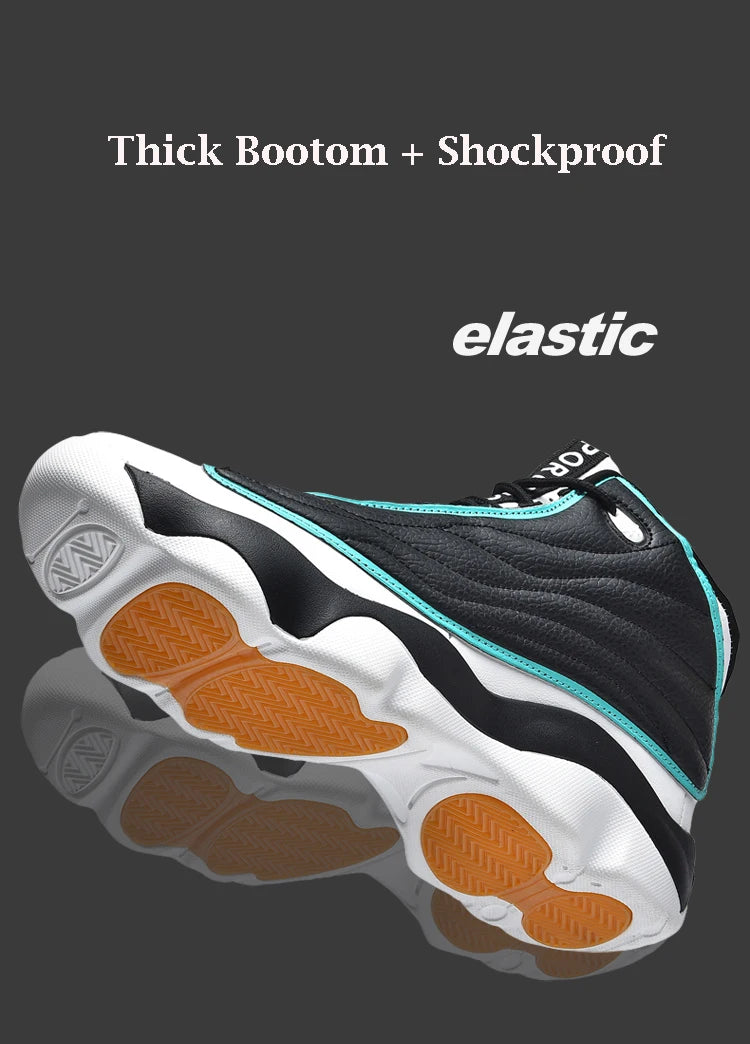 High Quality Basketball Shoes Men Sneakers Boys Basket Shoes Autumn High Top