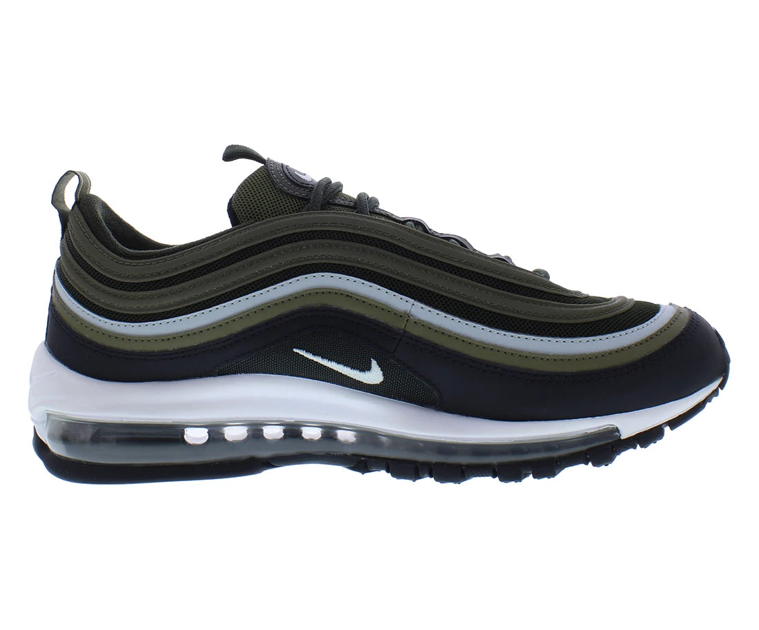 Nike Air Max 97 Mens Shoes Size 11.5, Color: Medium Olive/Light Silver