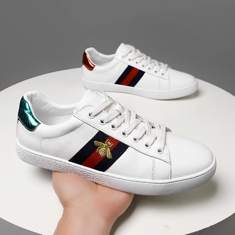 Leather Comfortable Walking Shoes Luxury Design Original Skate Shoes for Men