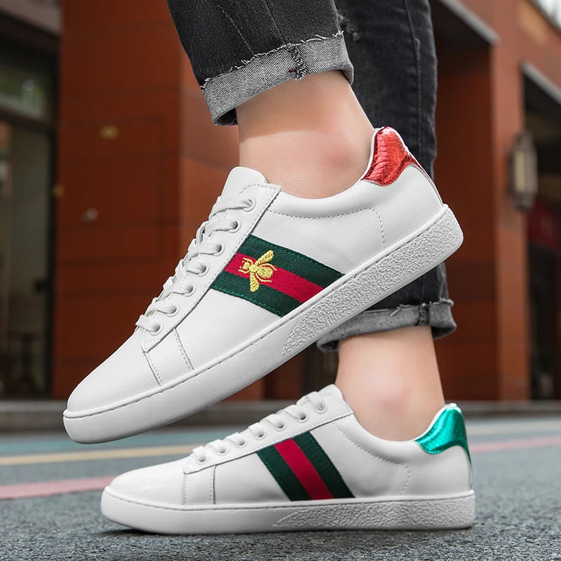 Leather Comfortable Walking Shoes Luxury Design Original Skate Shoes for Men