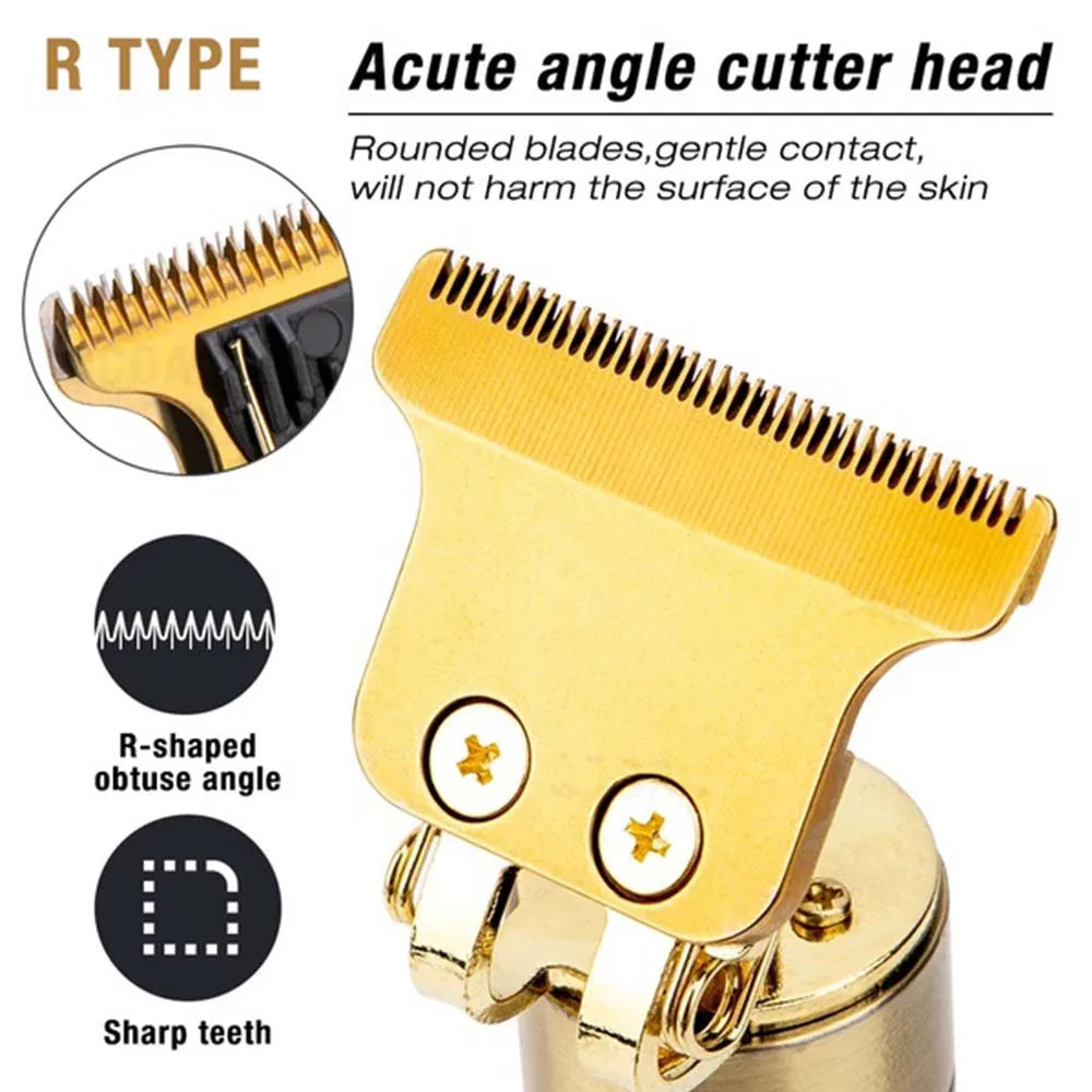 USB Rechargeable Electric Hair Clipper, Cordless Hair Trimmer Set For Hair Cutting
