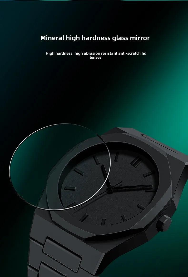 Hot DIY Plastic Strap Waterproof Quartz Men's Watch Style Fashion Brand Lightweight