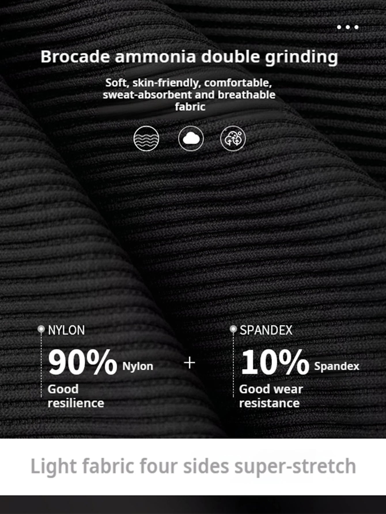 Threaded Jumpsuit Shorts Seamless Elastic Sportswear Fitness